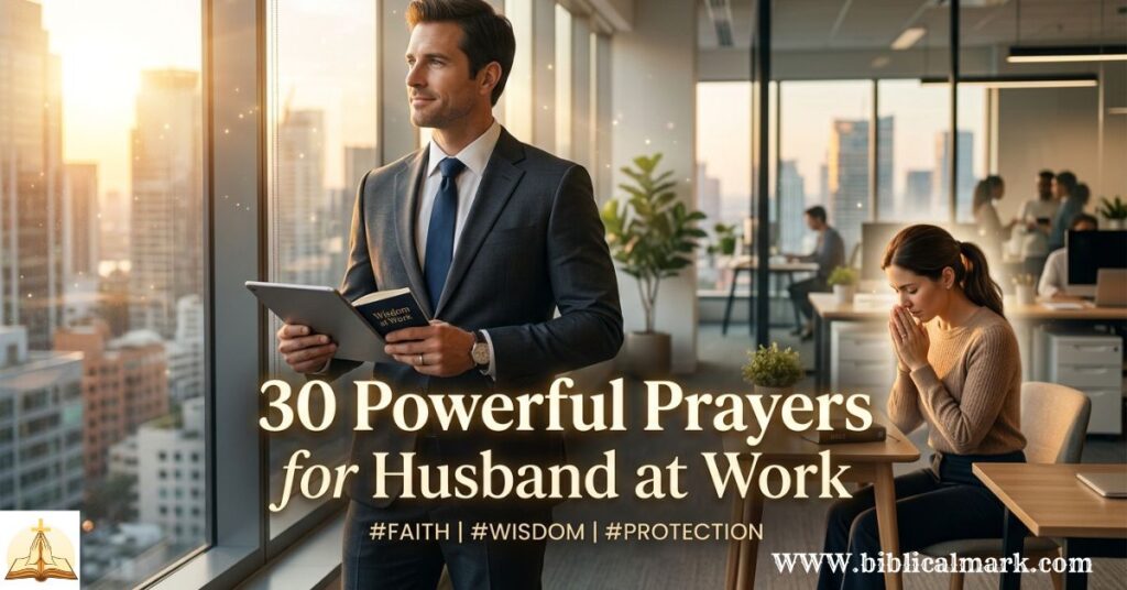 30 Powerful Prayer for Husband at Work