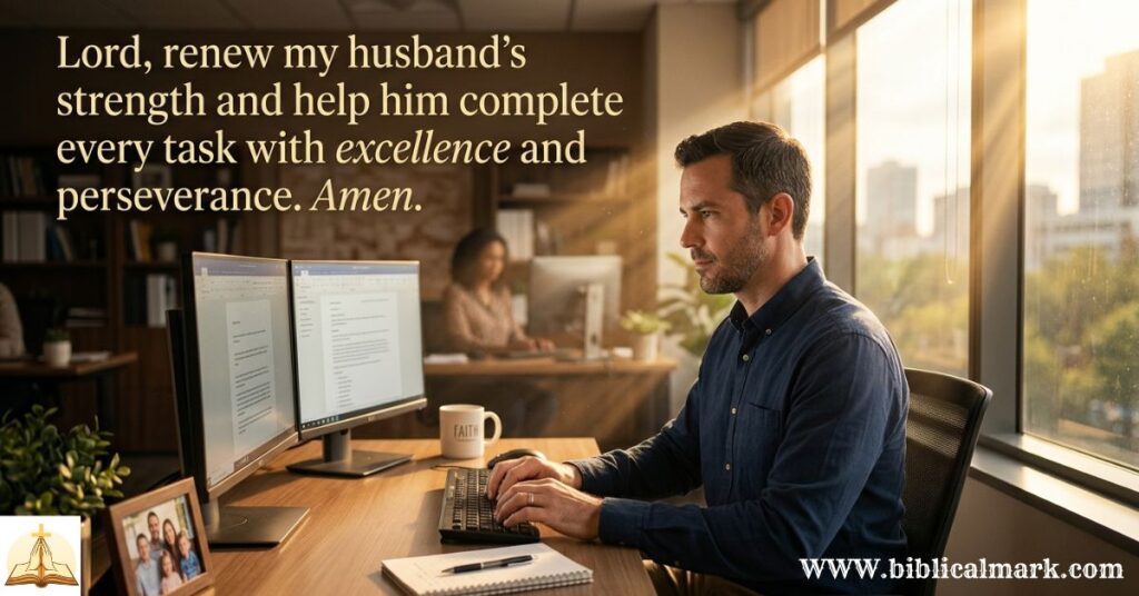 30 Powerful Prayer for Husband at Work 3