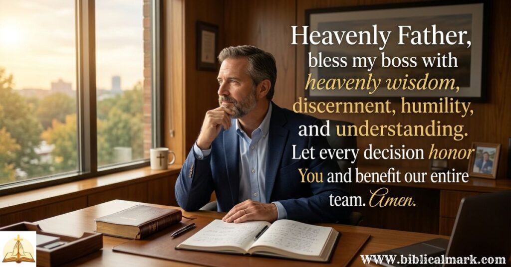 30 Powerful Prayer for My Boss 1