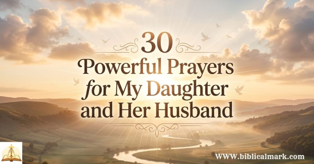 30 Powerful Prayer for My Daughter and Her Husband
