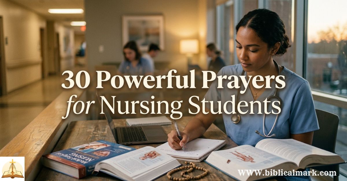 30 Powerful Prayer for Nursing Students