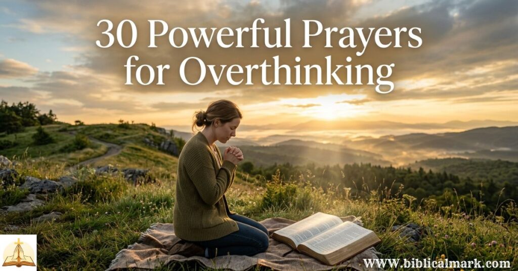 30 Powerful Prayer for Overthinking