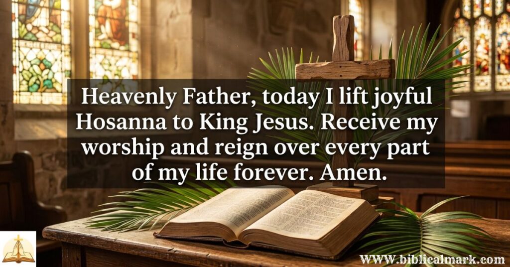 30 Powerful Prayer for Palm Sunday 1