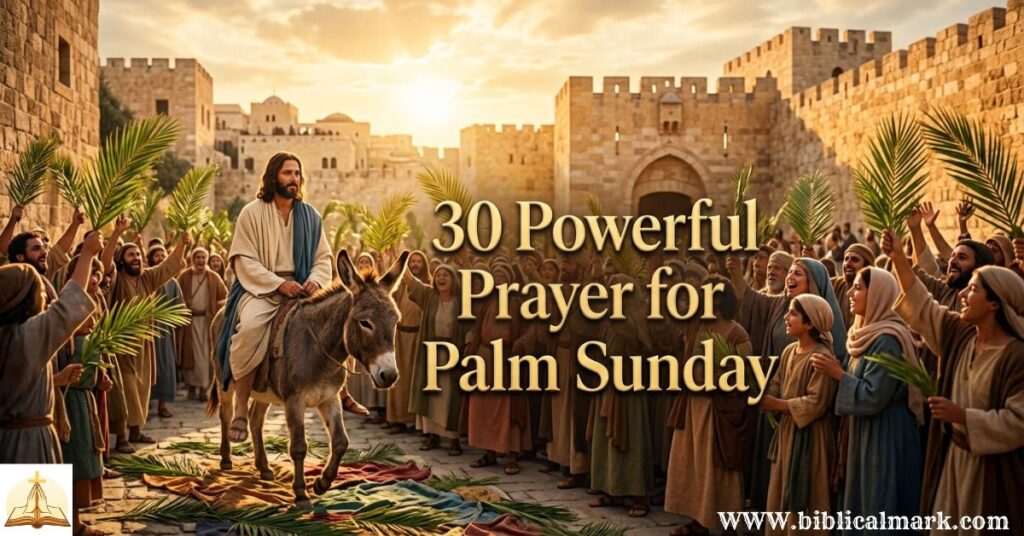 30 Powerful Prayer for Palm Sunday