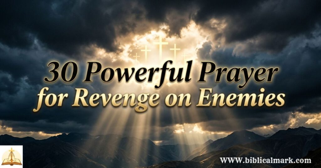 30 Powerful Prayer for Revenge on Enemies