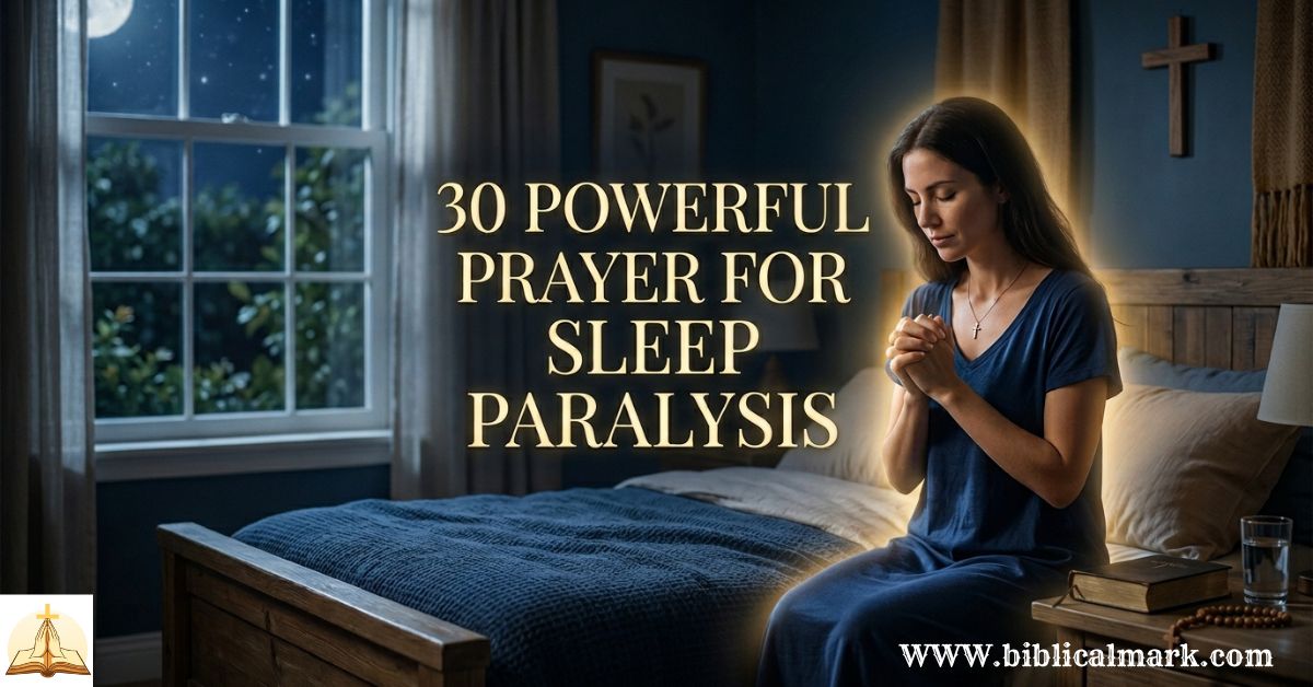 30 Powerful Prayer for Sleep Paralysis