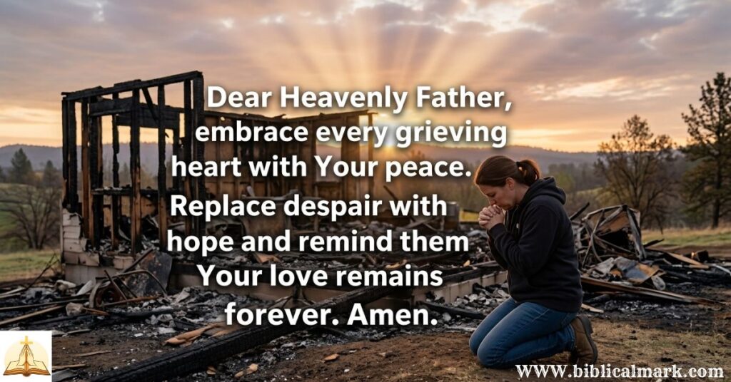 30 Powerful Prayer for Someone Who Lost Their Home in a Fire 1