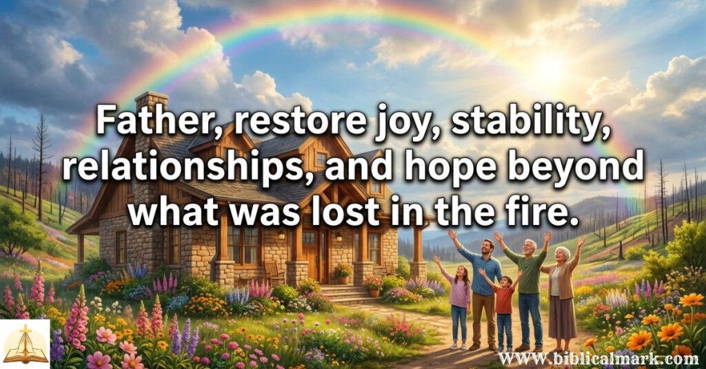 30 Powerful Prayer for Someone Who Lost Their Home in a Fire 3