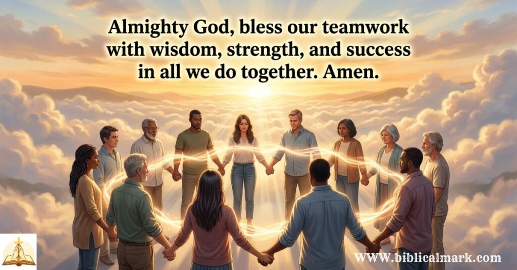 30 Powerful Prayer for Working Together as a Team 1