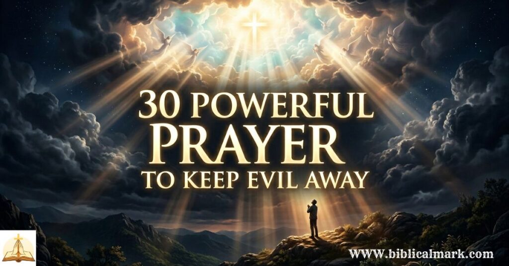 30 Powerful Prayer to Keep Evil Away
