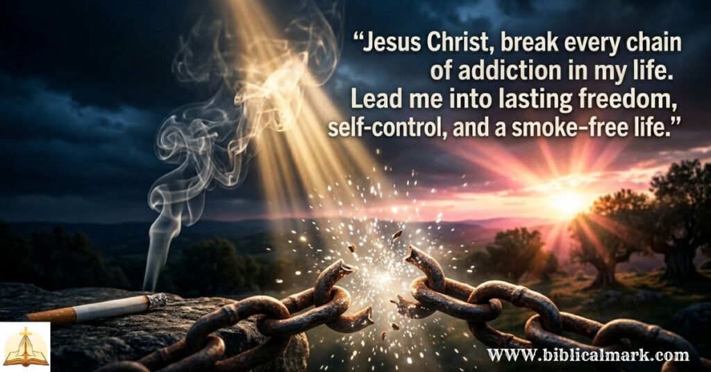 30 Powerful Prayer to Stop Smoking 1
