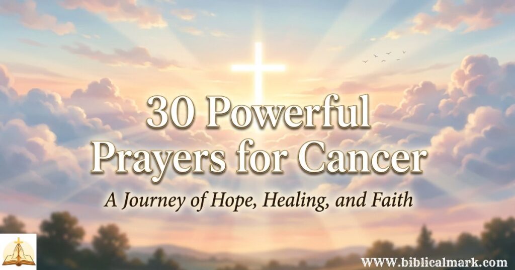 30 Powerful Prayers for Cancer