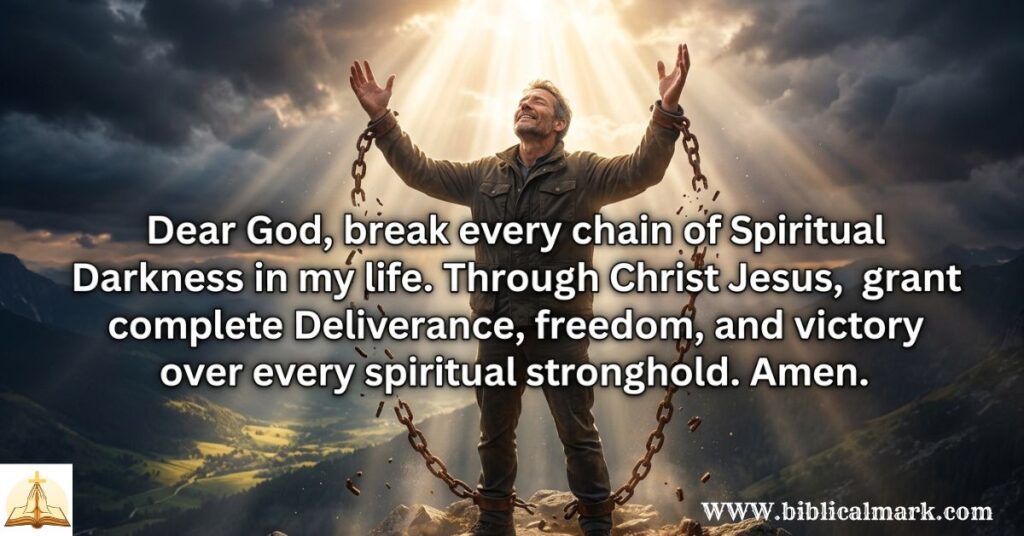 30 Powerful Prayers for Deliverance from Darkness 1