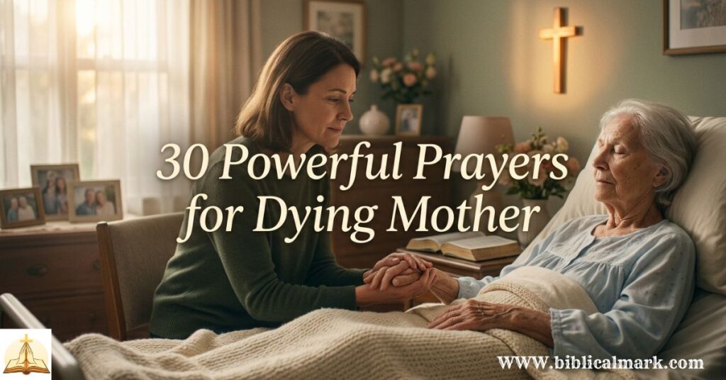 30 Powerful Prayers for Dying Mother