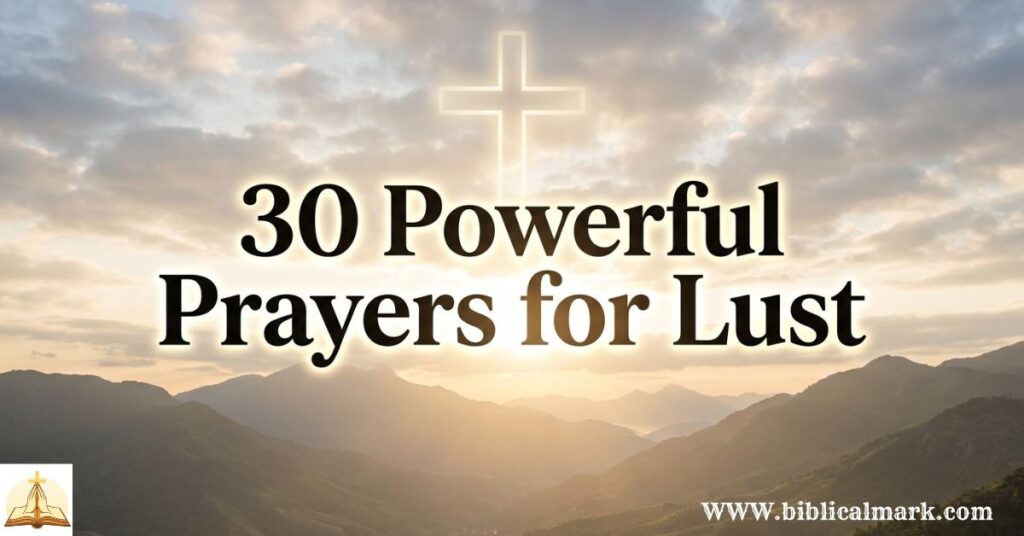 30 Powerful Prayers for Lust