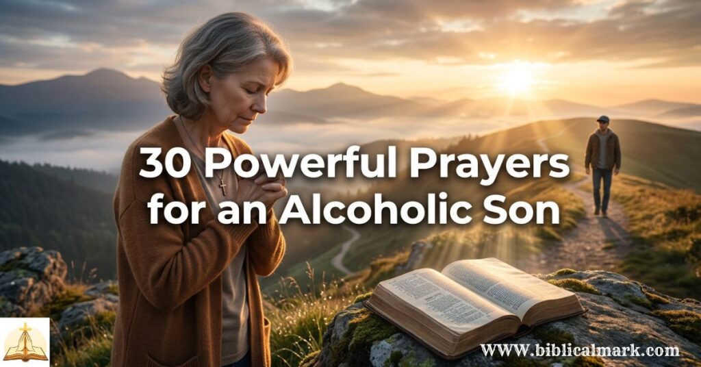 30 Powerful Prayers for an Alcoholic Son