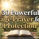 30 Powerful Sage Prayer for Protection