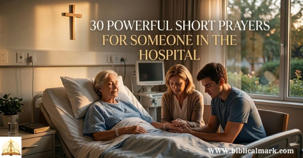30 Powerful Short Prayer for Someone in the Hospital