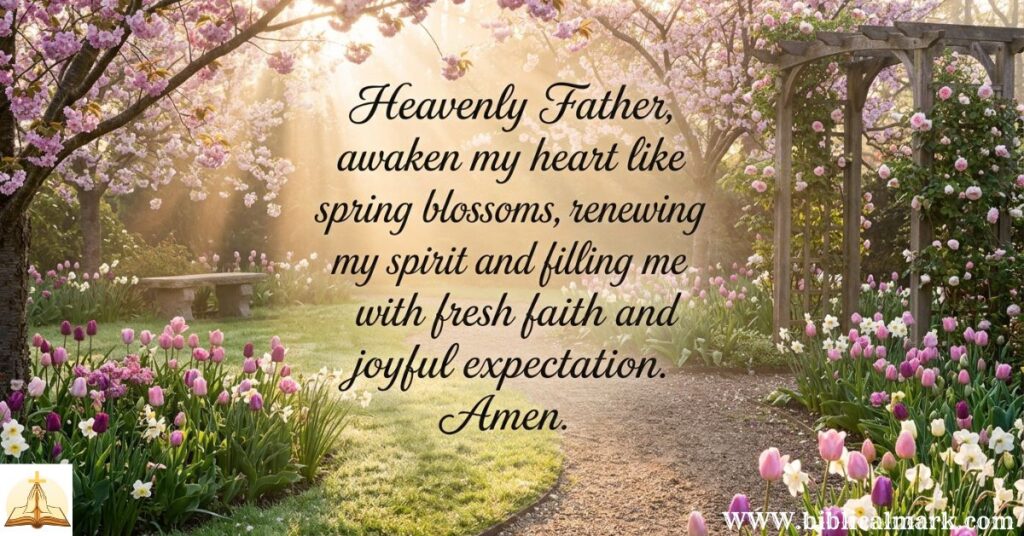 30 Powerful Spring Prayer 3