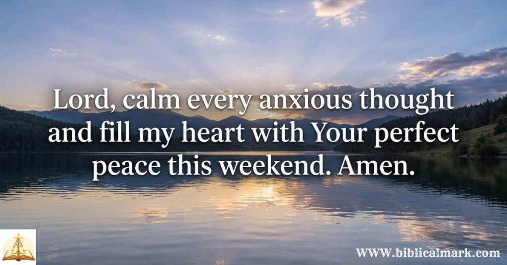 30 Powerful Weekend Prayer 3