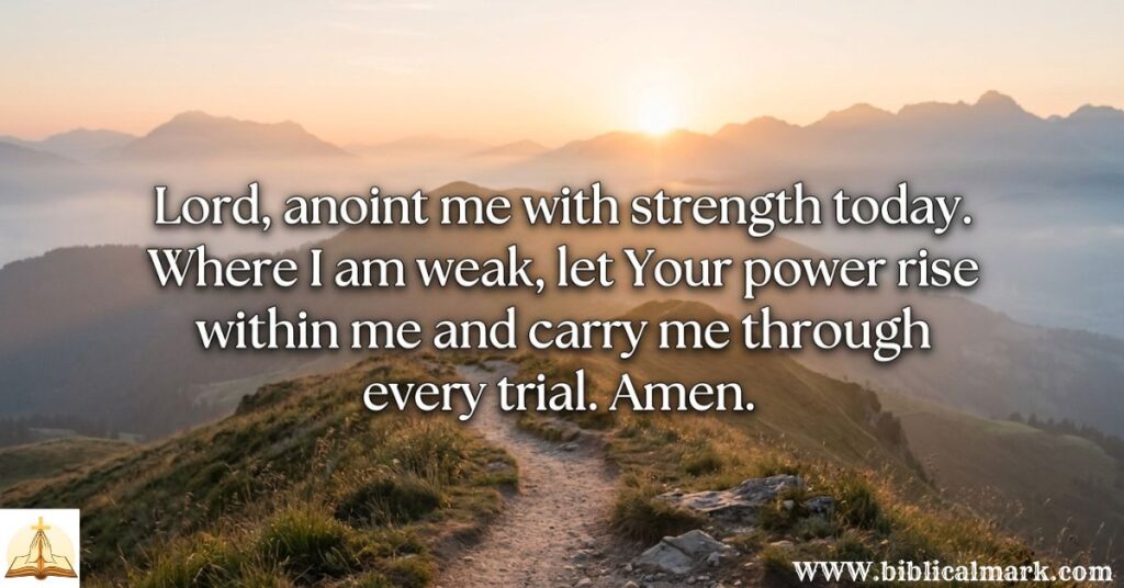 30 Powerful Anointing Prayers 3