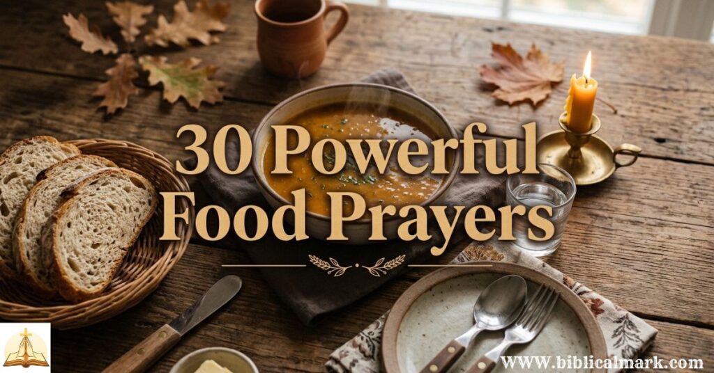 30 Powerful Food Prayers to Deepen Your Faith at Every Meal