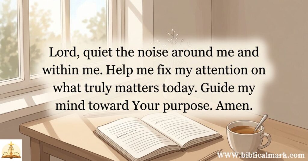 30 Powerful Prayers for Focus and Strength 1