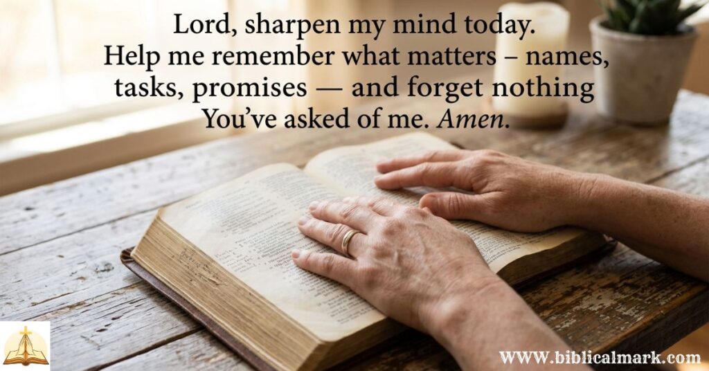 30 Powerful Memory Prayers 1