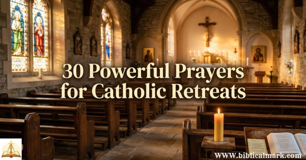 30 Powerful Prayers for Catholic Retreats