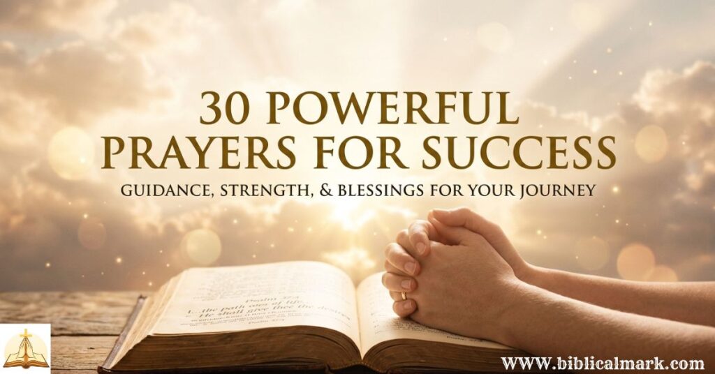 30 Powerful Prayers for Success