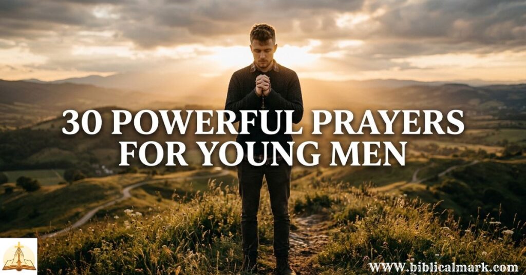 30 Powerful Prayers for Young Men