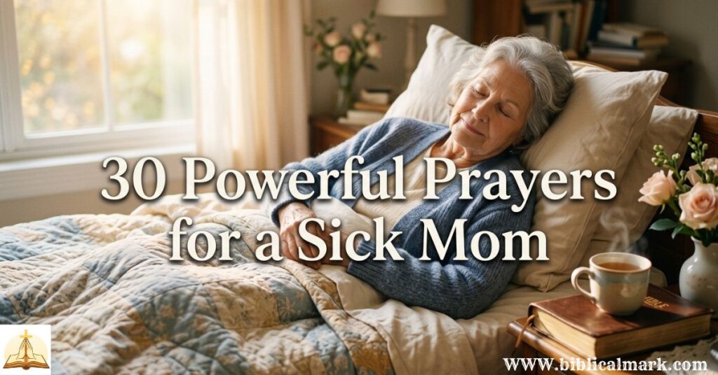 30 Powerful Prayers for a Sick Mom