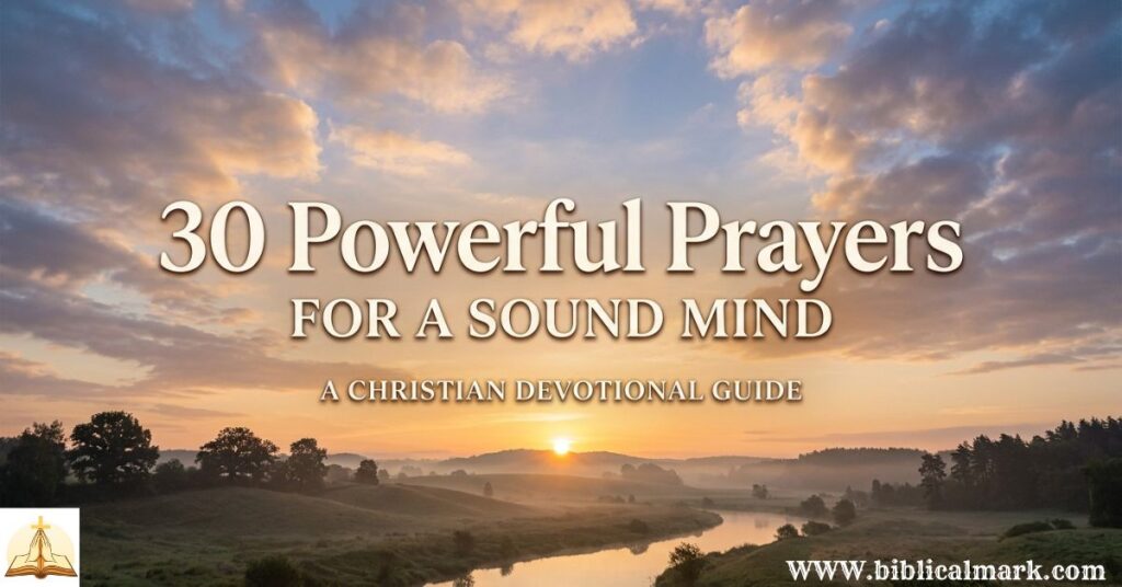 30 Powerful Prayers for a Sound Mind
