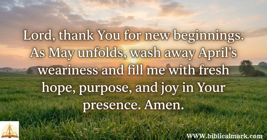 30 Powerful Prayers for the Month of May 2