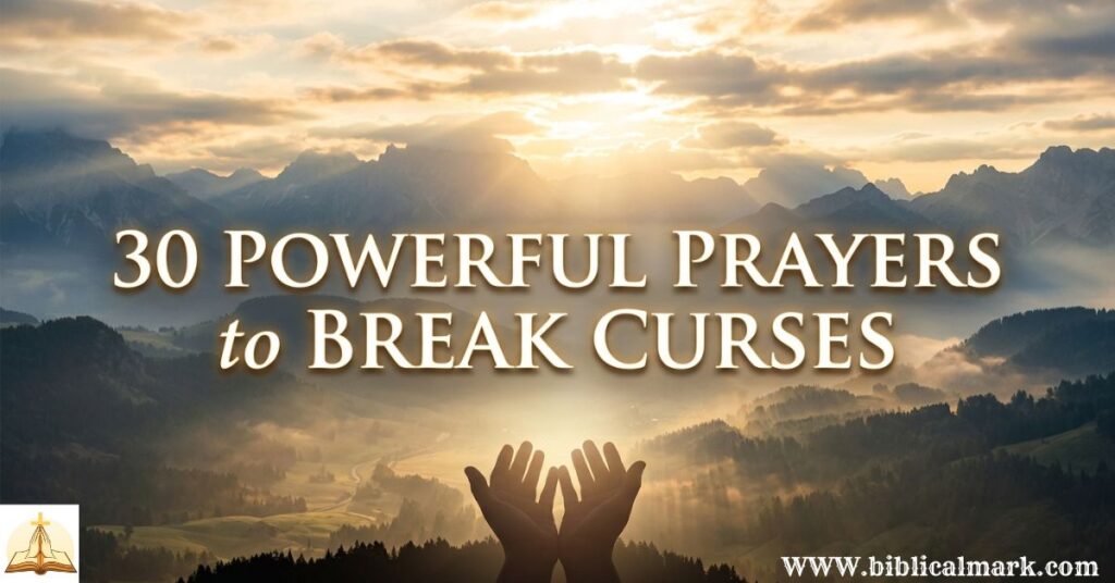 30 Powerful Prayers to Break Curses
