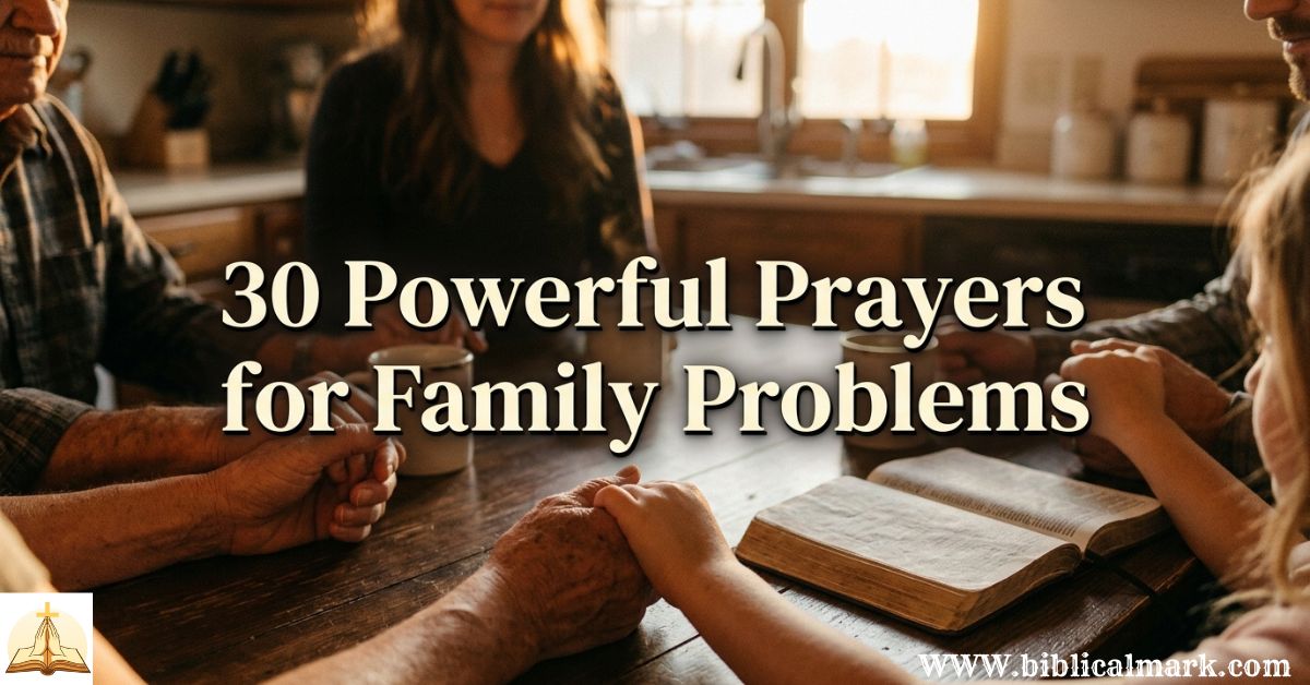 30 Powerful Prayers for Family Problems