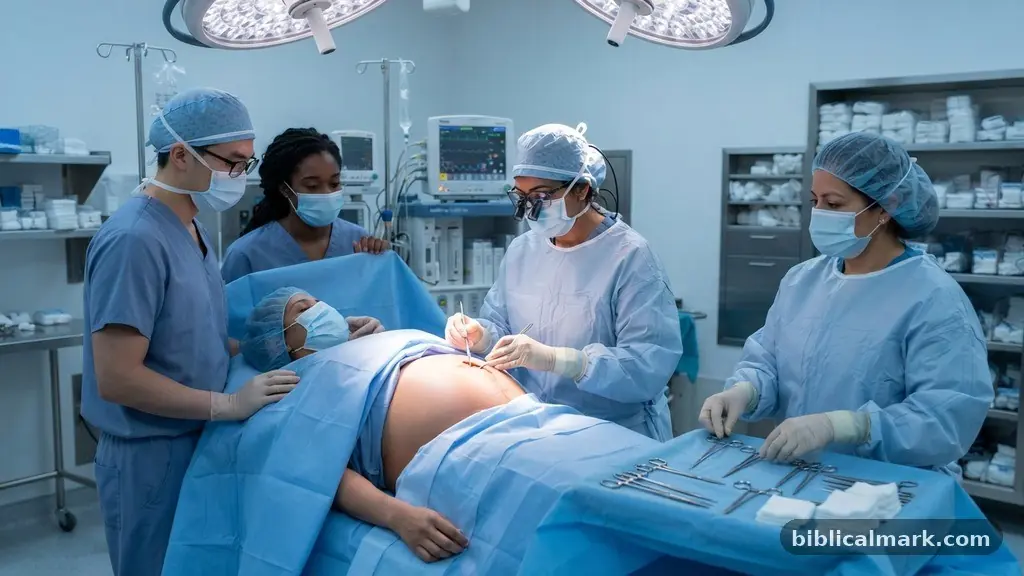 Powerful prayer for c section to ensure divine protection during surgery
