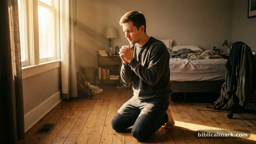 Using a powerful prayer for laziness to overcome spiritual warfare