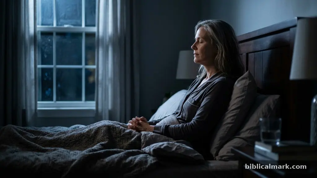 Short powerful prayer for sleepless night for immediate calm