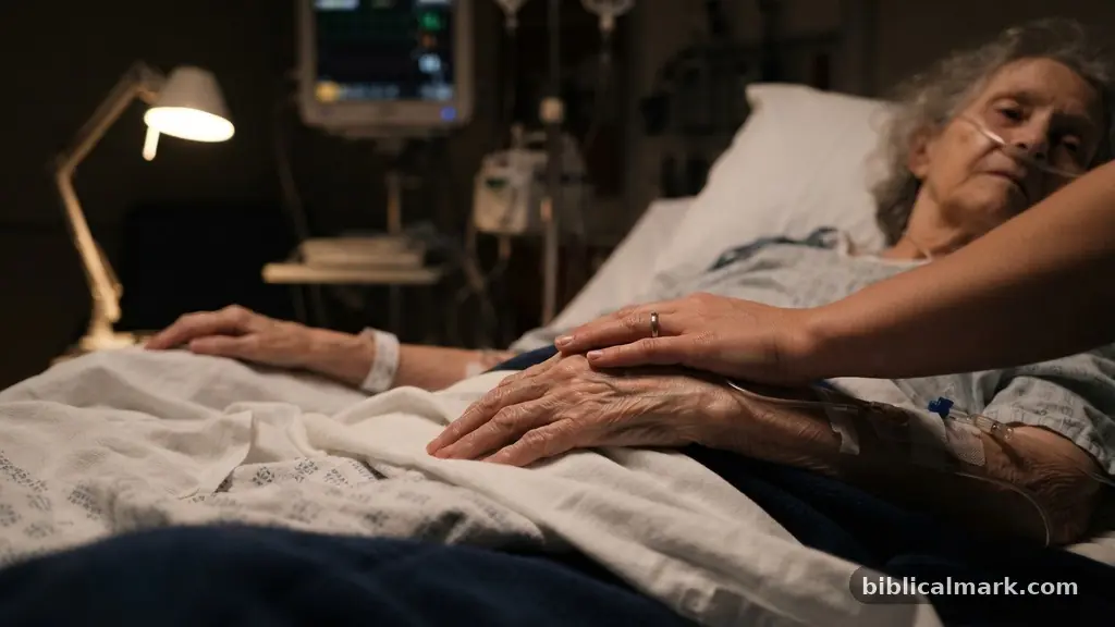 Short powerful prayer for someone in icu bedside cards