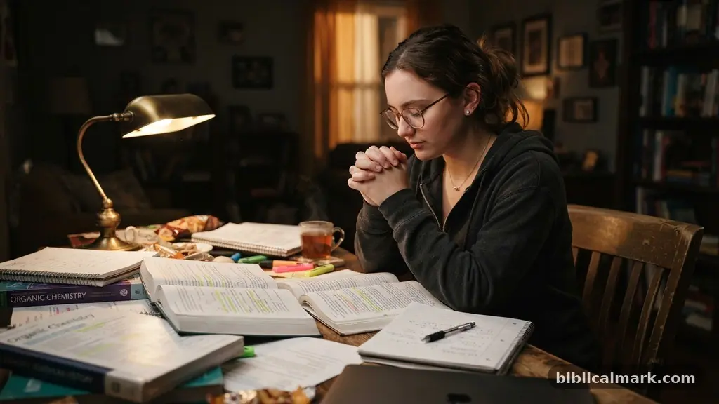 Short powerful prayer for studying before a test