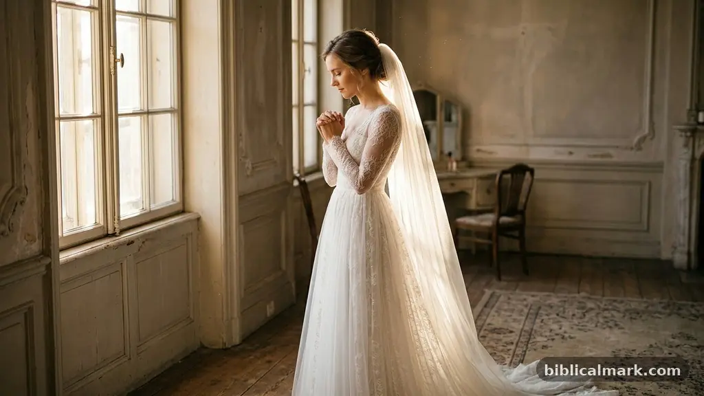 Short powerful prayer for the bride on her wedding day